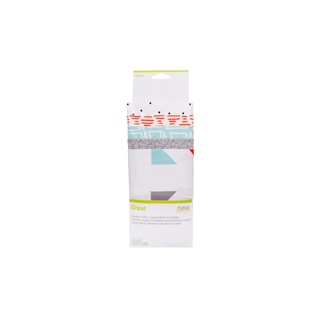 GUNMANSA 2004214 - Cricut Designer Fabric Sampler Rockstar 30x66cm