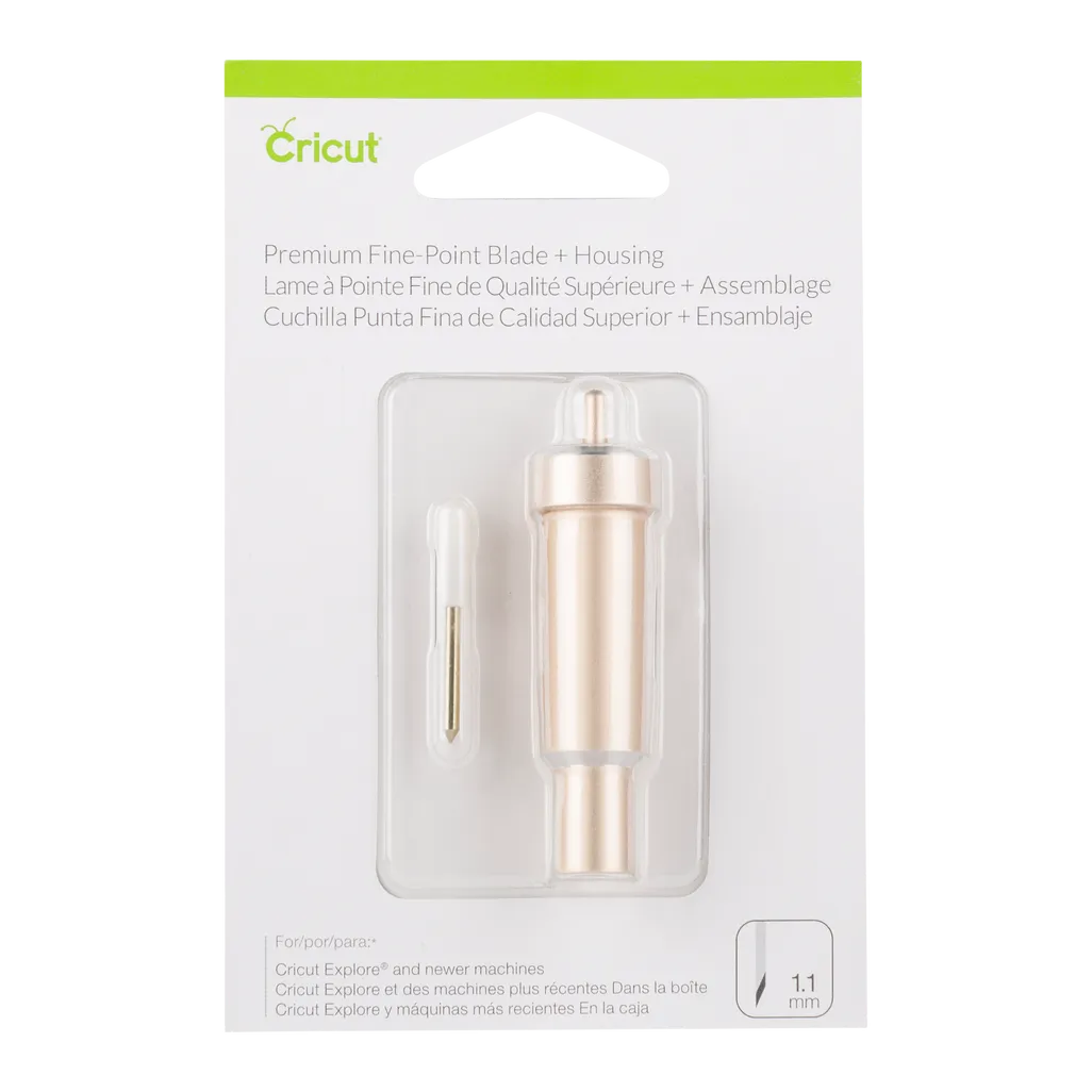 GUNMANSA 2004225 - Cricut Explore/Maker Premium Fine-Point Blade with Housing