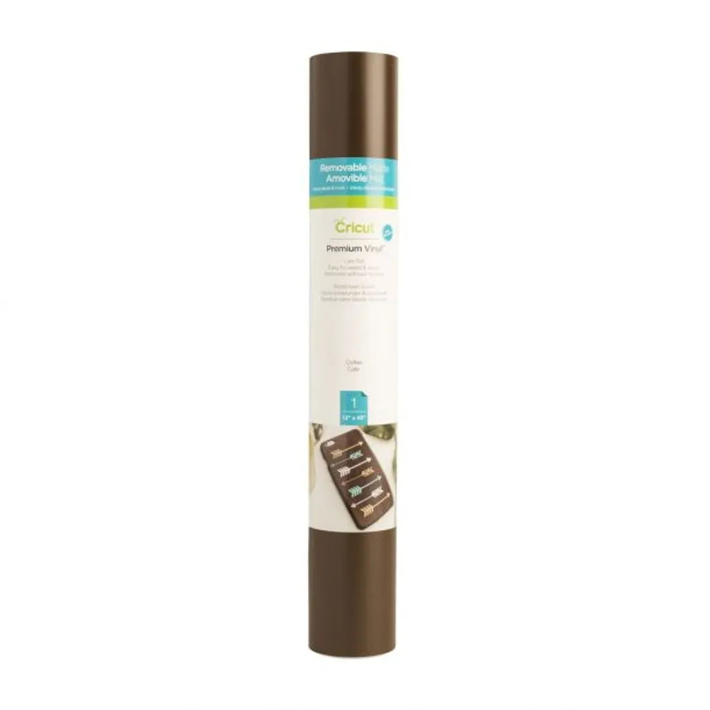 GUNMANSA 2004304 - Cricut Premium Vinyl Removable 30x120cm (Coffee)