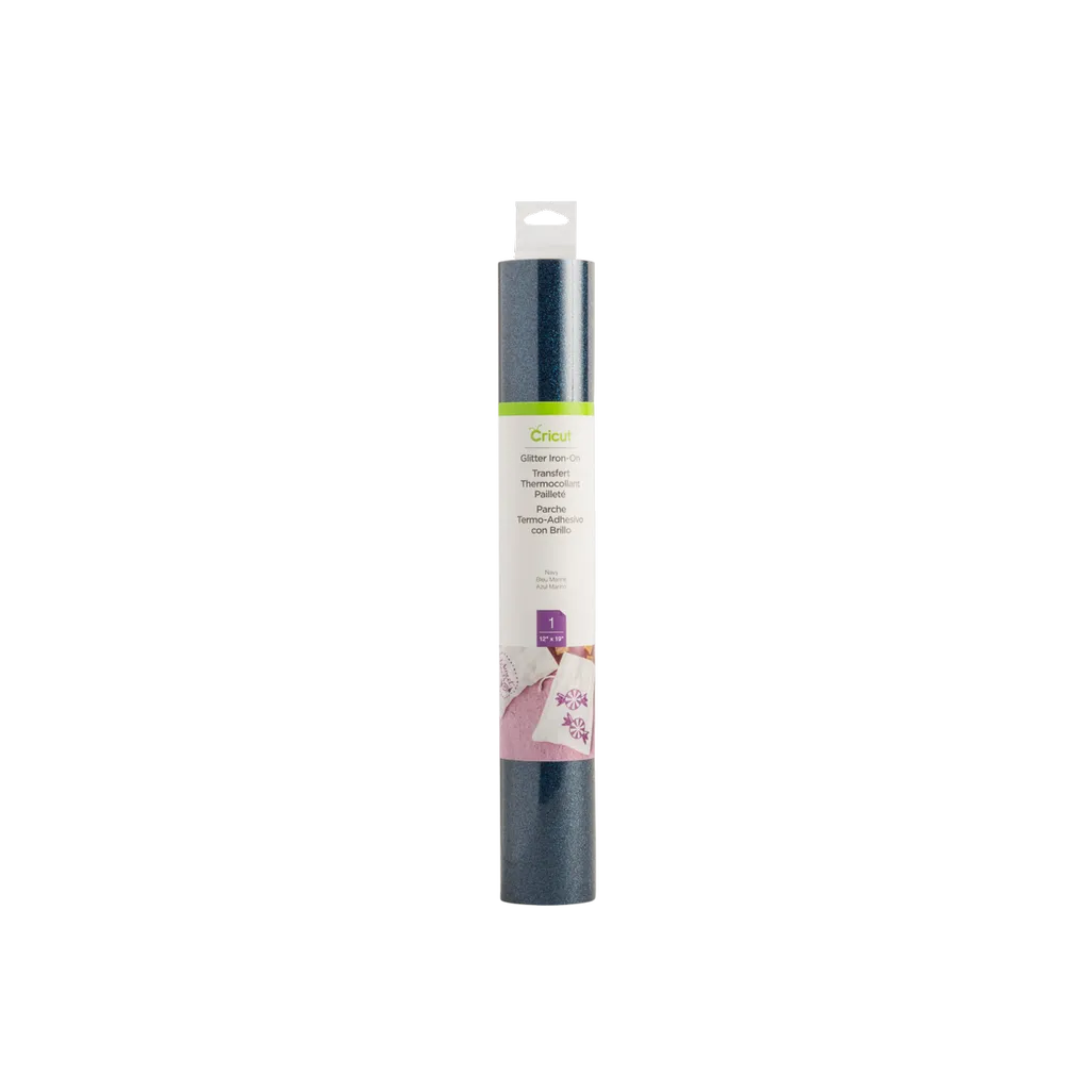 GUNMANSA 2004527 - Cricut Iron On Glitter  30x48cm (Navy)