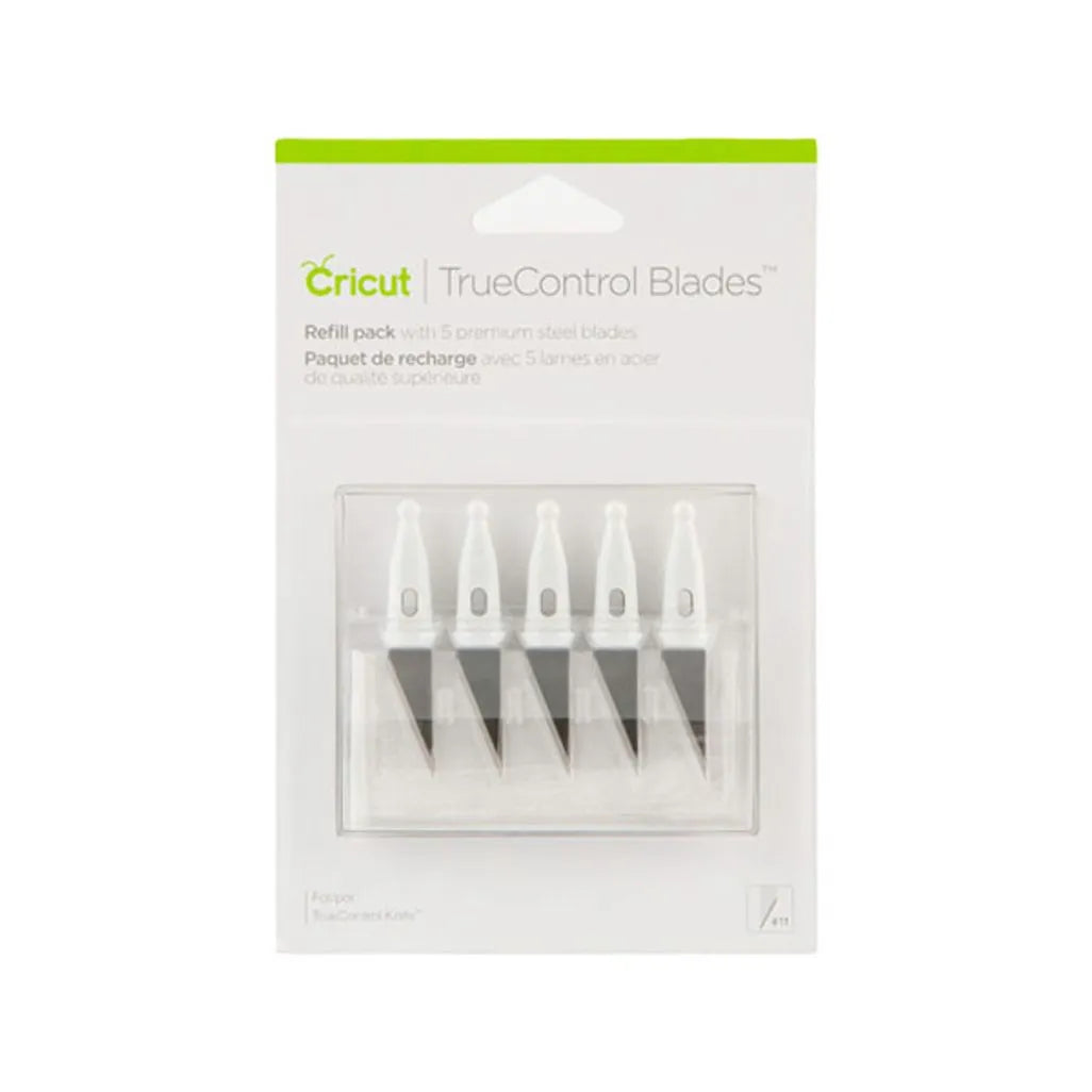 GUNMANSA 2004845 - Cricut TrueControl Knife Replacement Blades (x5) .
