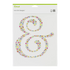 GUNMANSA 2004927 - Cricut Iron On Designs Floral Ampersand 21.5x30cm