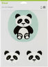 GUNMANSA 2004984 - CRICUT IRON ON DESIGNS PANDA 8.5X12
