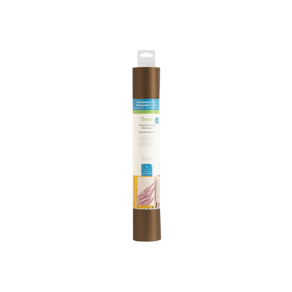 GUNMANSA 2006100 - Cricut Shimmer Vinyl 30x120cm (Chocolate)
