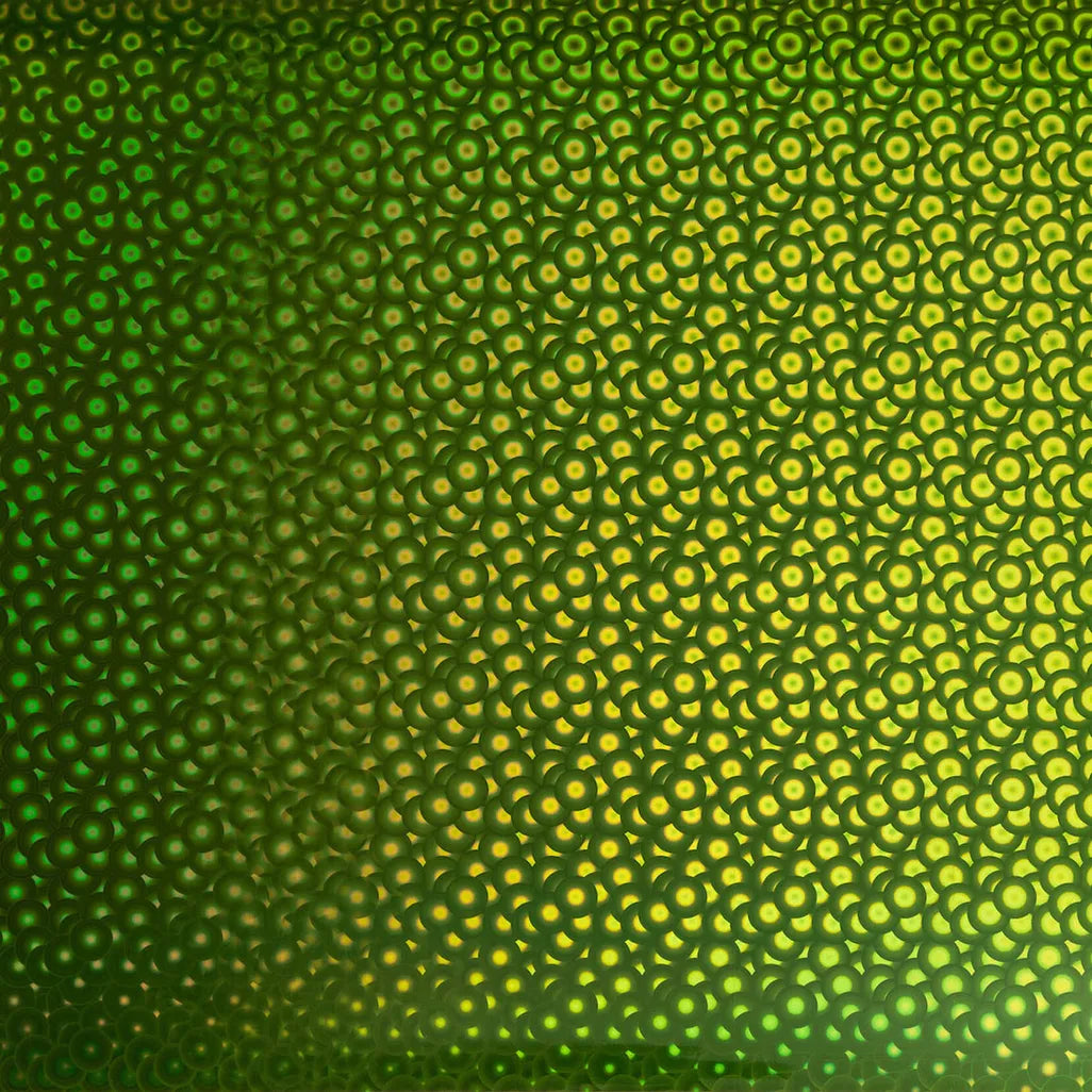 GUNMANSA 2006631 - Cricut Premium Vinyl Holo Art Deco Lemongrass 30.5x122cm