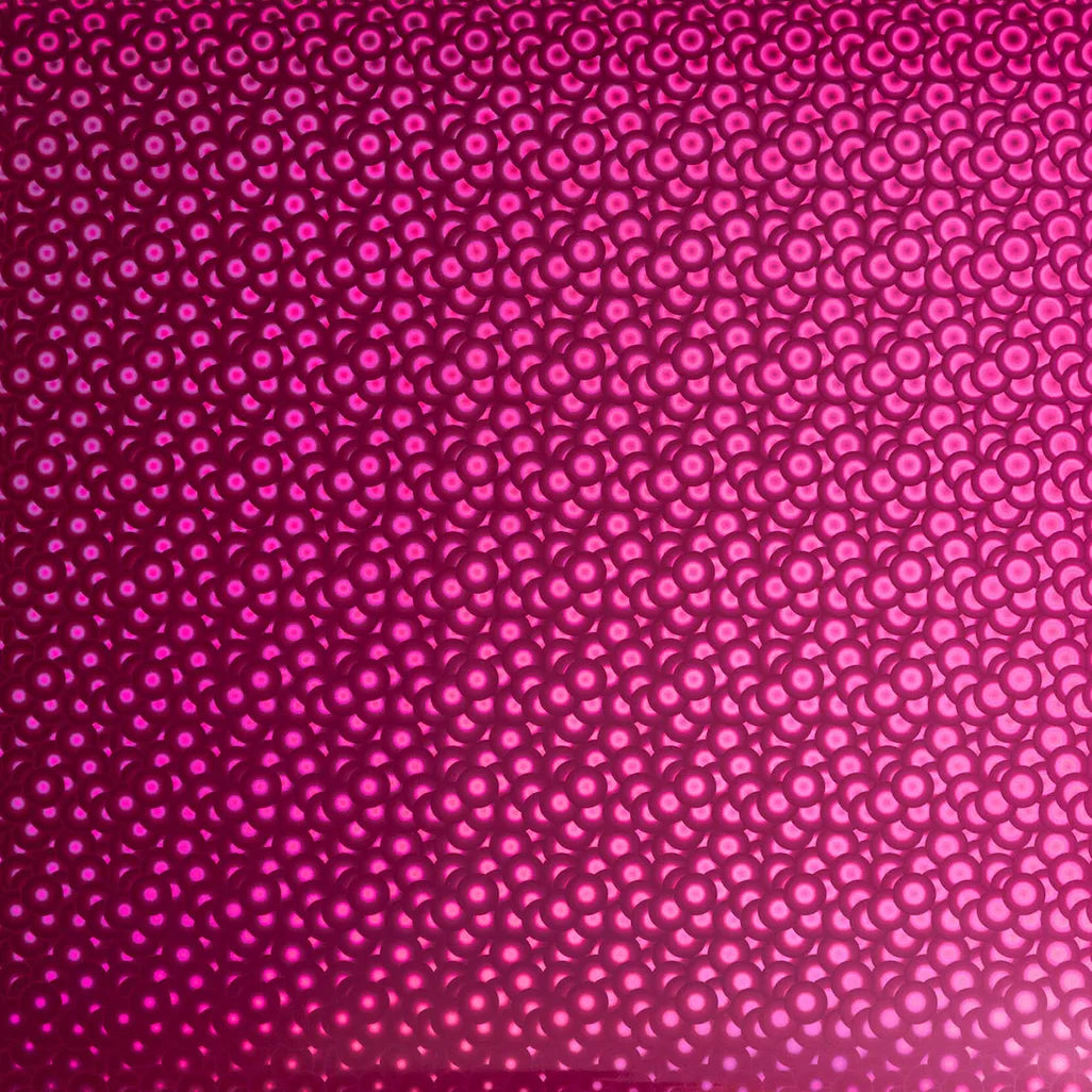 GUNMANSA 2006633 - Cricut Premium Vinyl Holo Art Deco Party Pink 30.5x122cm