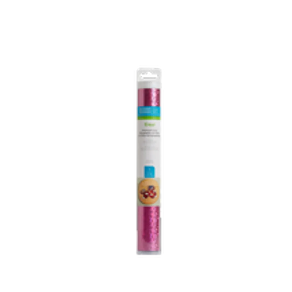 GUNMANSA 2006633 - Cricut Premium Vinyl Holo Art Deco Party Pink 30.5x122cm