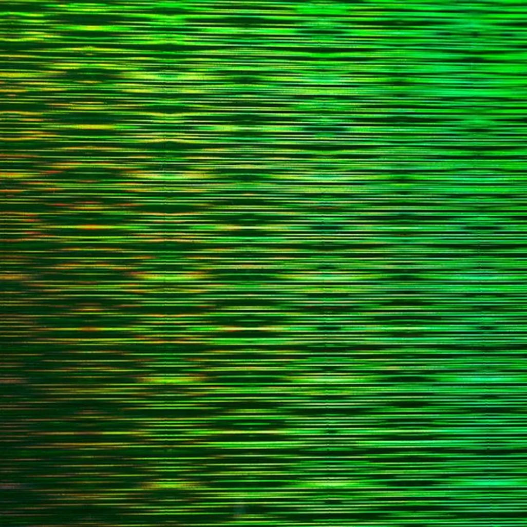 GUNMANSA 2006967 - Cricut Premium Vinyl Permanent Holographic Threads 30.5x122cm (True Green)