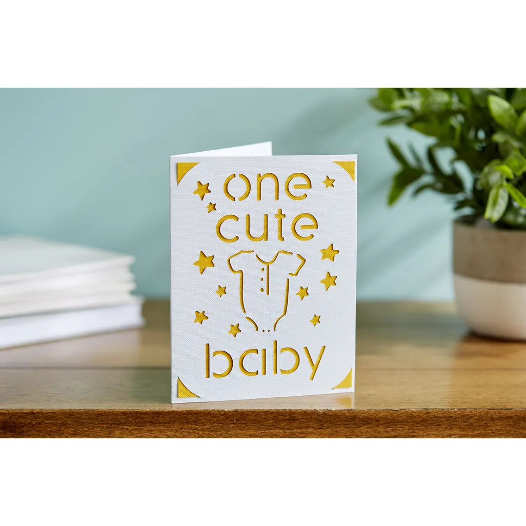 GUNMANSA 2007254 - Cricut Joy Insert Cards 12-Pack (Sensei); 12 cards (4 of each color) in Twilight; Tulip; Powder Blue 10.8x14cm