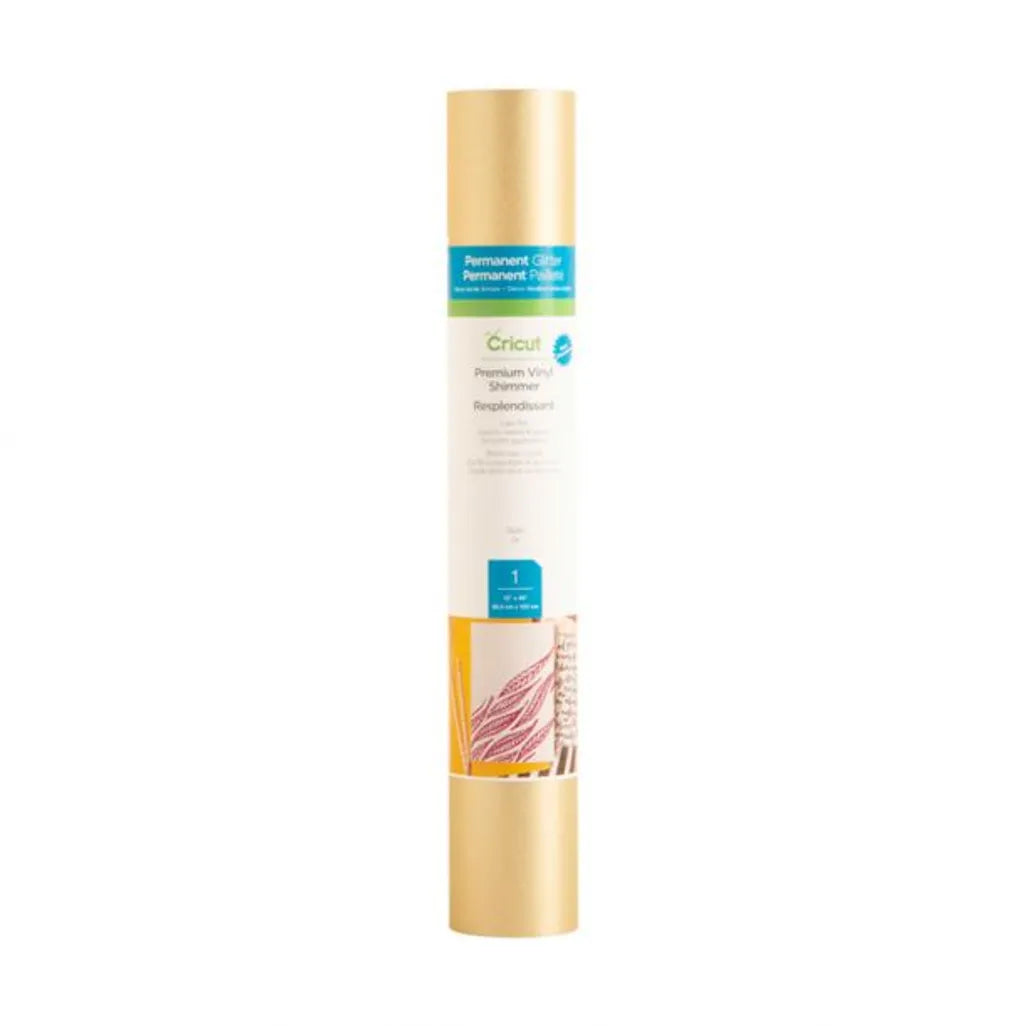 GUNMANSA 2007738 - Cricut Shimmer Vinyl 30x120cm (Gold)