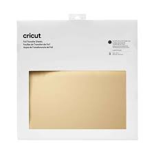 GUNMANSA 2008718 - Cricut Transfer Foil Sheets 30x30cm 8 sheets (Gold) .