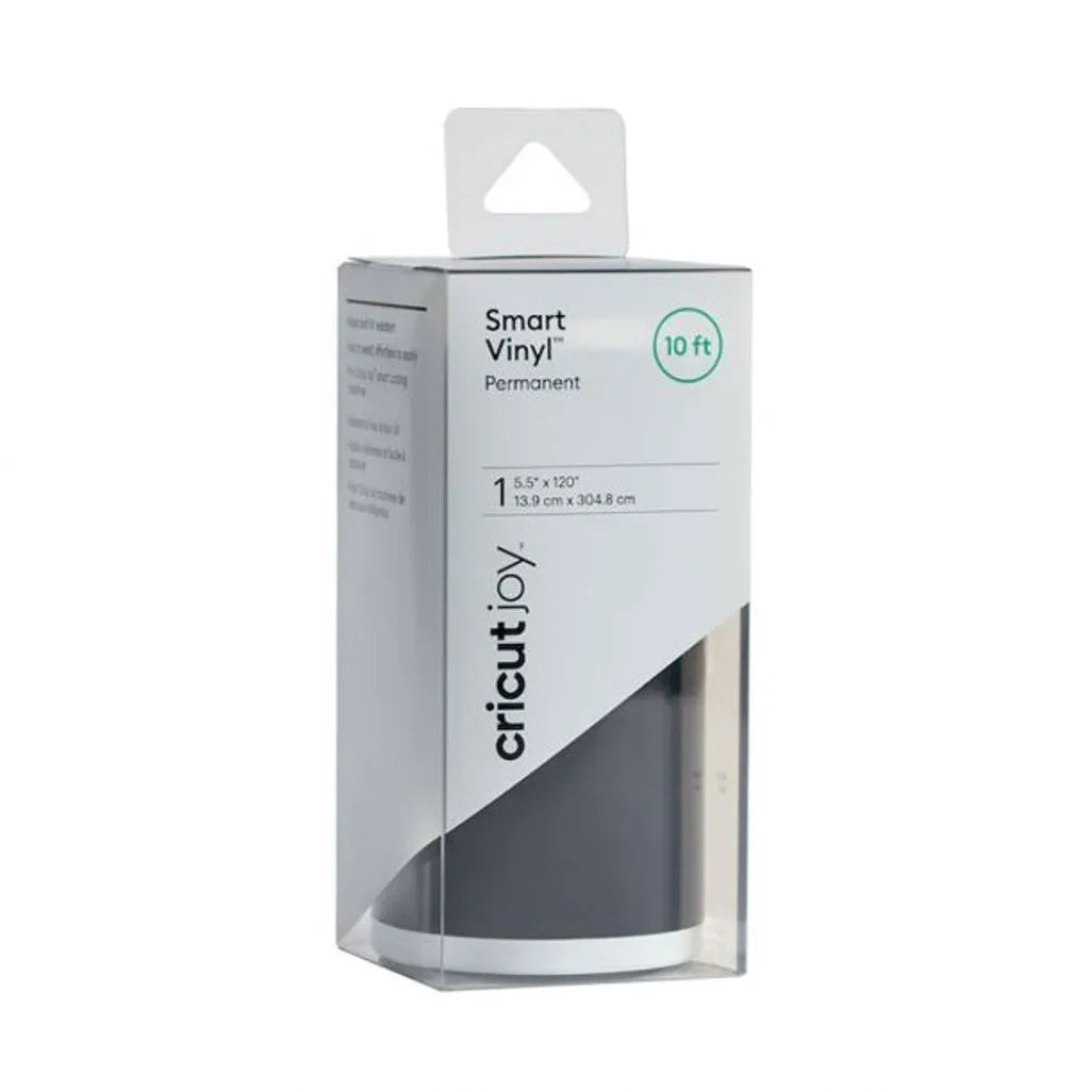GUNMANSA 2008819 - Cricut Joy Smart Vinyl – Removable Value Roll 13.9x304.8 cm (Black)