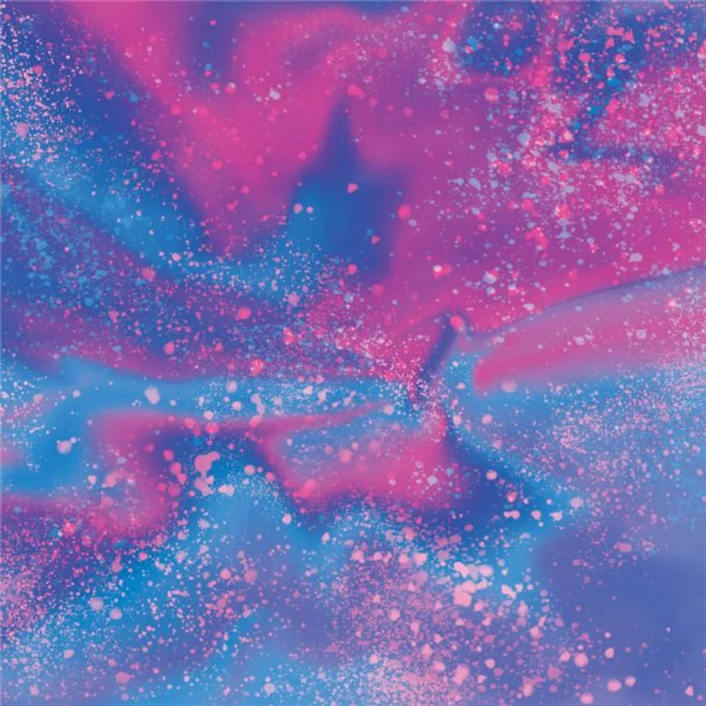 GUNMANSA 2008890 - Cricut Infusible Ink Transfer Pattern Sheet 2-pack (Purple Watercolour Splash) 11.4x30.5cm