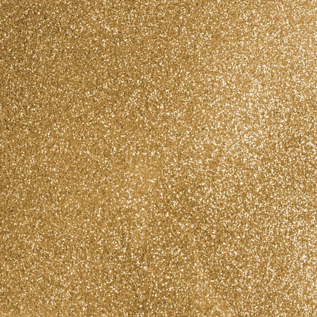 GUNMANSA 2009350 - Cricut Glitter Iron On Gold 30.5x152cm