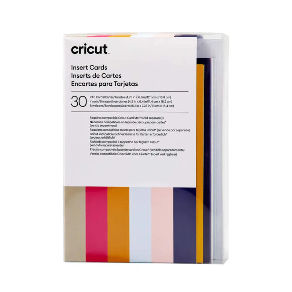 GUNMANSA 2009469 - Cricut Insert Cards Sensei R40 12.1x16.8cm 30-Pack