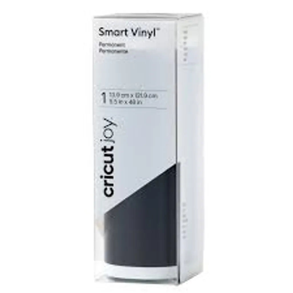 GUNMANSA 2009831 - Cricut Joy Permanent Smart Vinyl Black 13.9x121.9cm