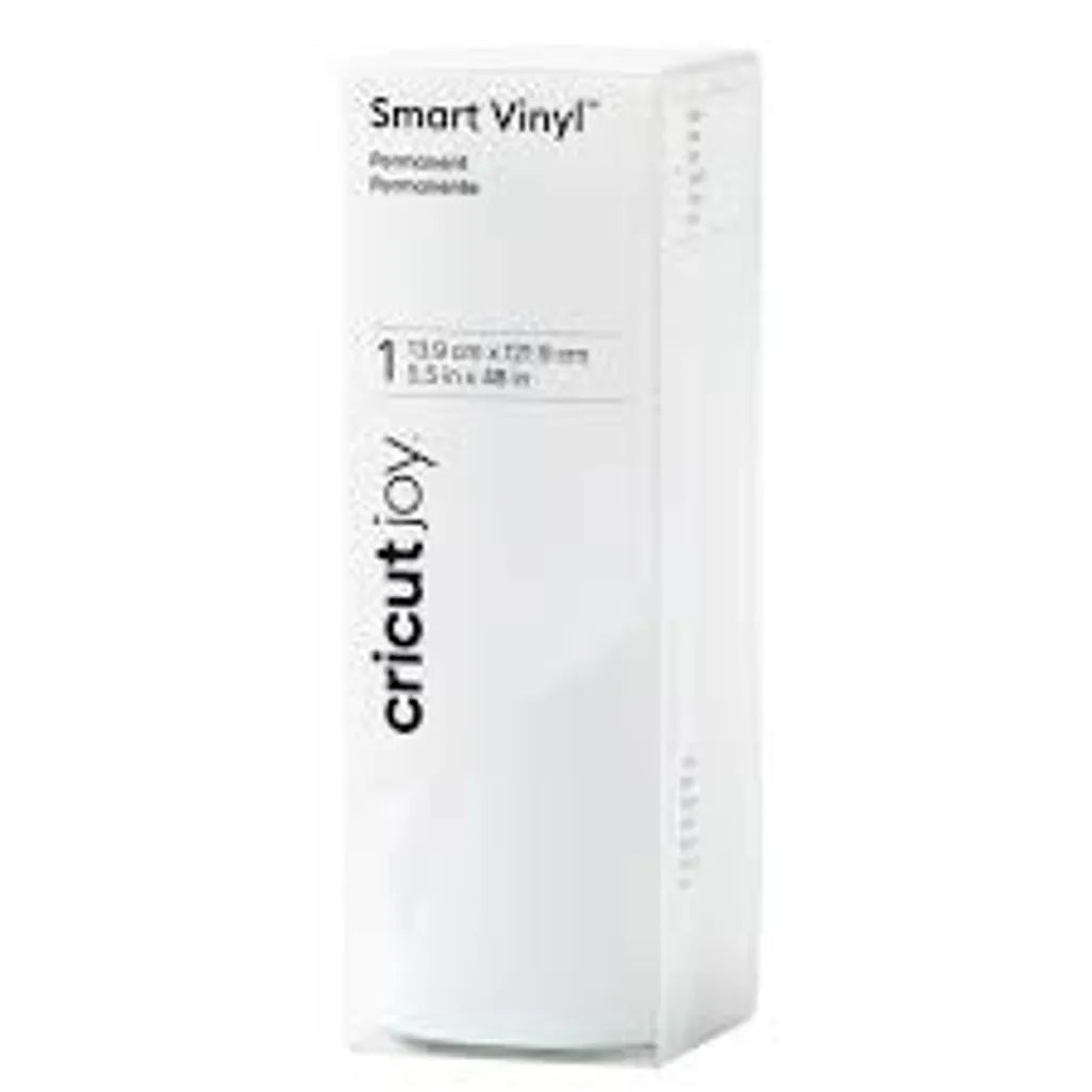 GUNMANSA 2009832 - Cricut Joy Permanent Smart Vinyl White 13.9x121.9cm