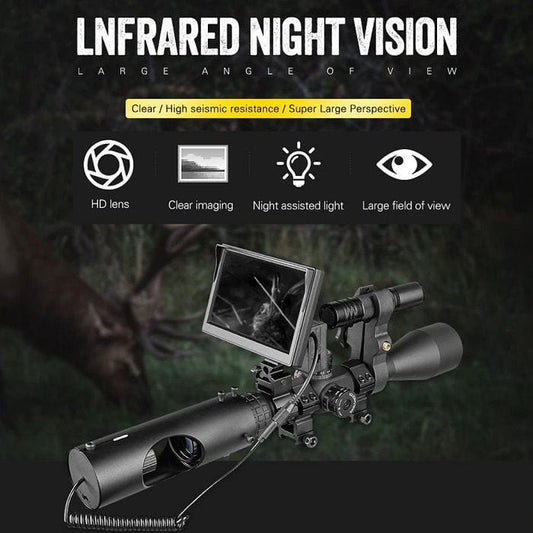 GUNMANSA 200m Night Vision Scope With Wide Angle Screen 1280x800