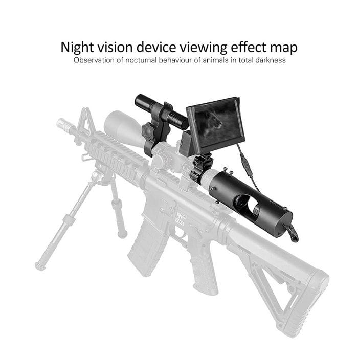 GUNMANSA 200m Night Vision Scope With Wide Angle Screen 1280x800