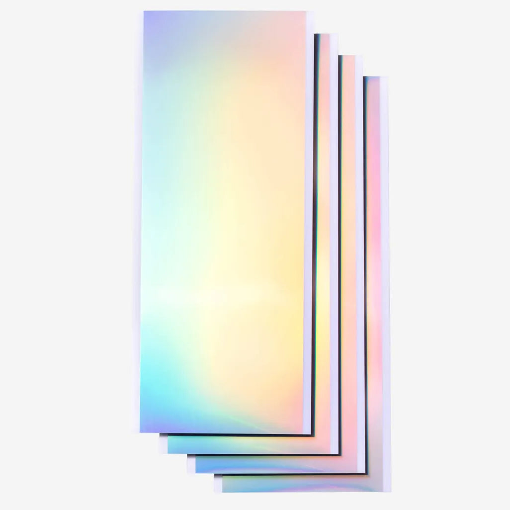 GUNMANSA 2010042 - Cricut Joy Permanent Smart Vinyl Write Silver 4 sheets 14x33 cm