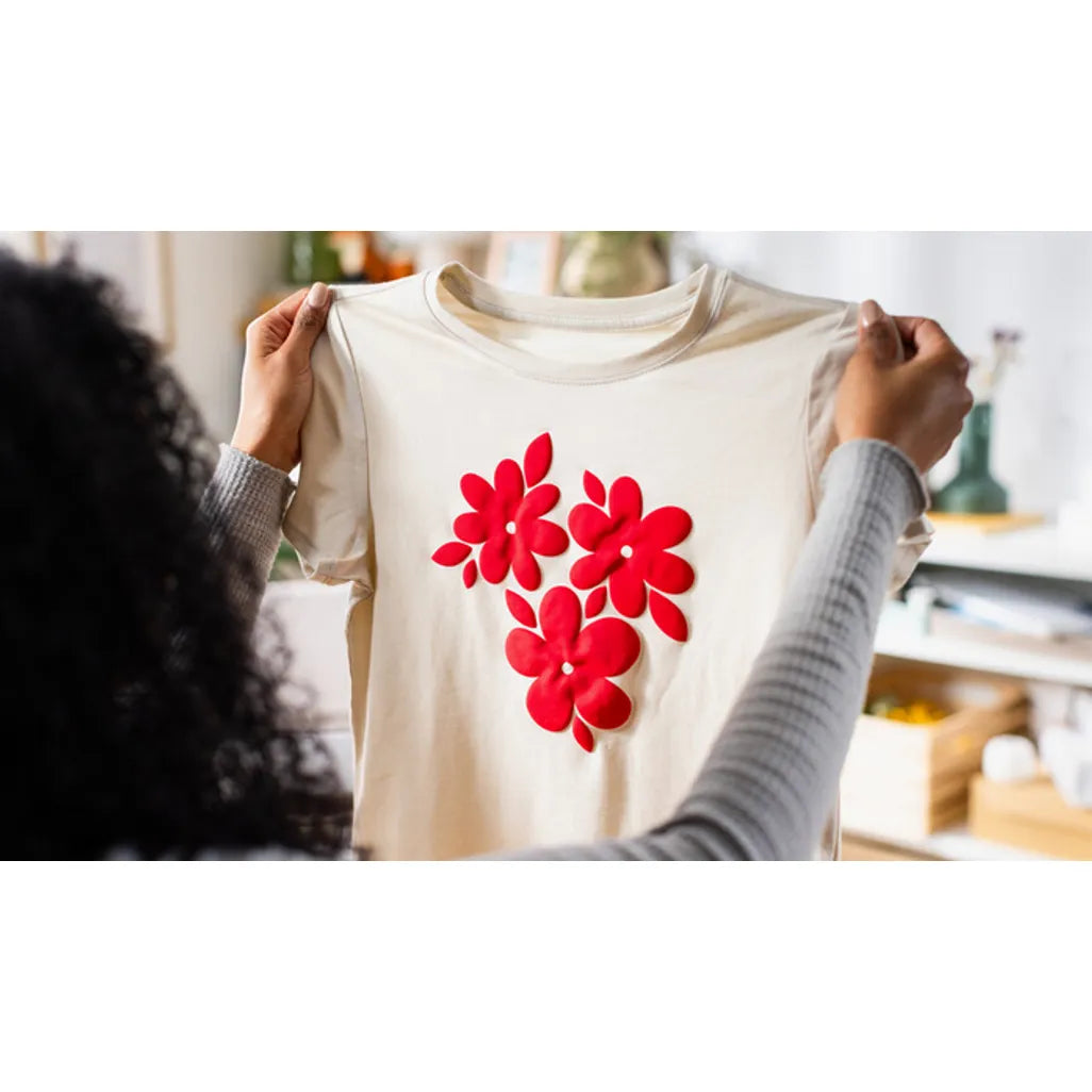 GUNMANSA 2011774 - Cricut Puff Iron-On 30.5 cm x 48.3 cm White