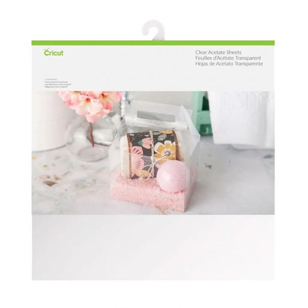 GUNMANSA 2011975 - Cricut Acetate Sheets 30x30cm 6 Sheets (Transparent)