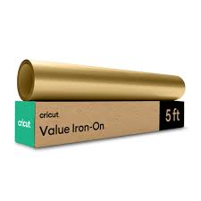 GUNMANSA 2012082 - Cricut Value Iron-On 30.5 cm x 1.5 m Gold