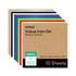GUNMANSA 2012093 - Cricut Value Iron-On; Rainbow Sampler - 30.5 cm x 30.5 cm (10 pack)