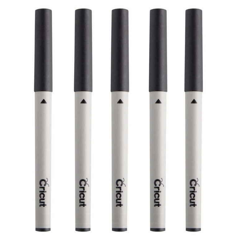 GUNMANSA 2012175 - Cricut Explore/Maker Multi-Size Pen Set 5-pack (Black)