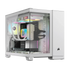 GUNMANSA 2500X RGB Micro ATX White Dual Chamber PC Case; 2x 3.5'' |  2x 2.5'' Drive Bays; Up to 360mm Radiator; 2x 120mm fan incl