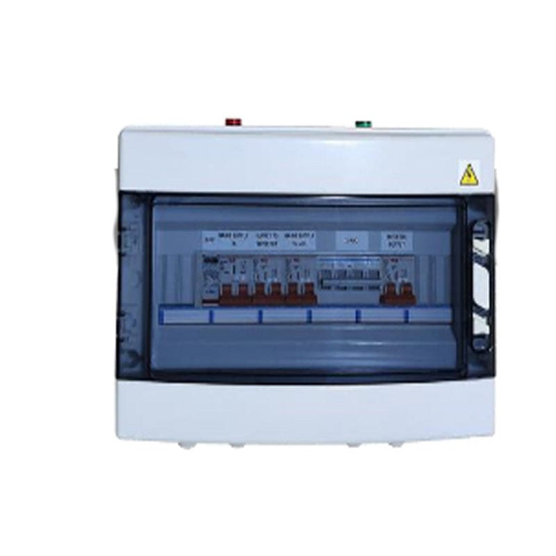 GUNMANSA 3/5kw AC Circuit Breakers & Change Over with indication SOL-I-AX-3/5 BACKBOARD