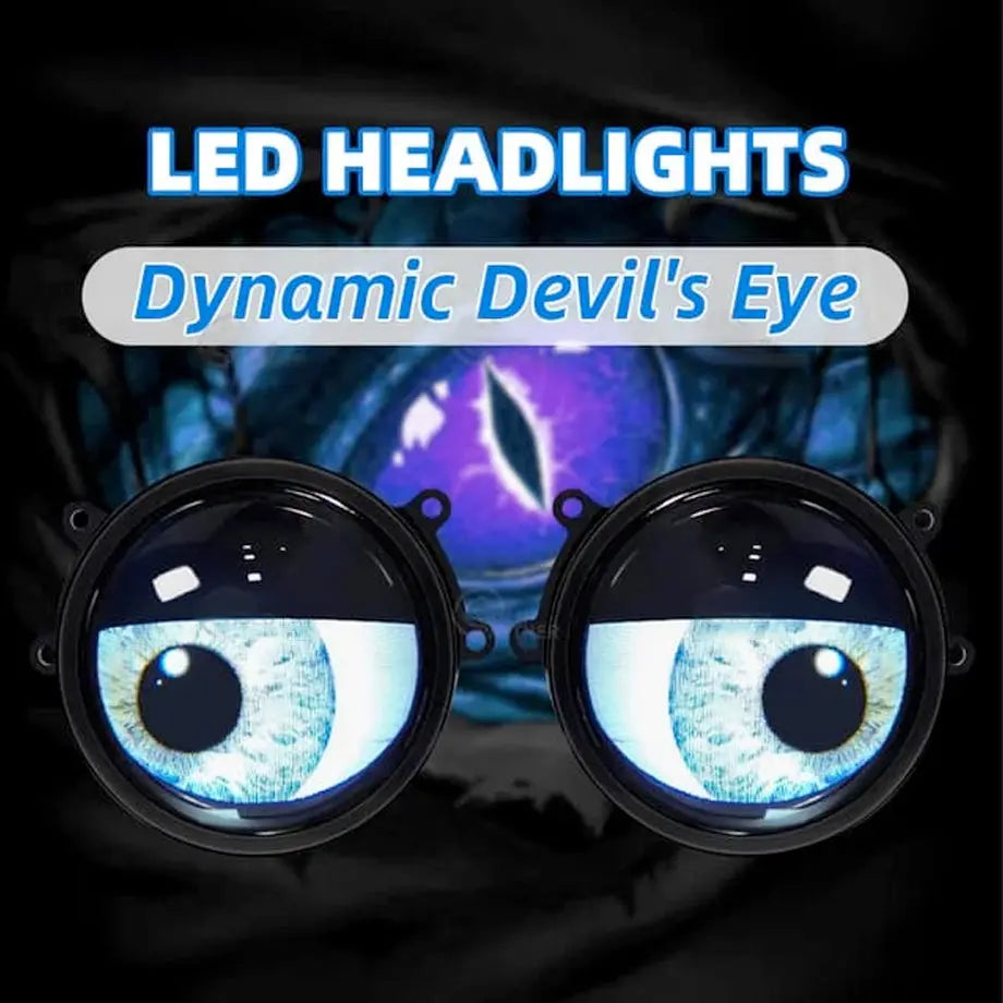GUNMANSA 3 Inch Projector LED Devil Eyes
