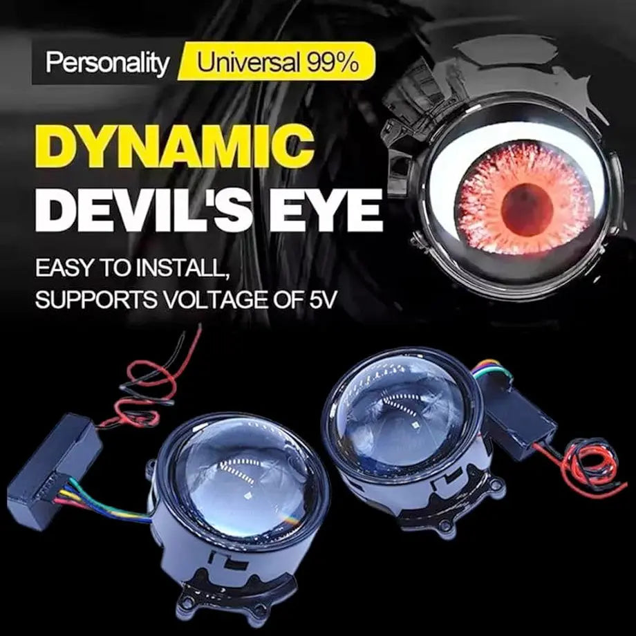 GUNMANSA 3 Inch Projector LED Devil Eyes