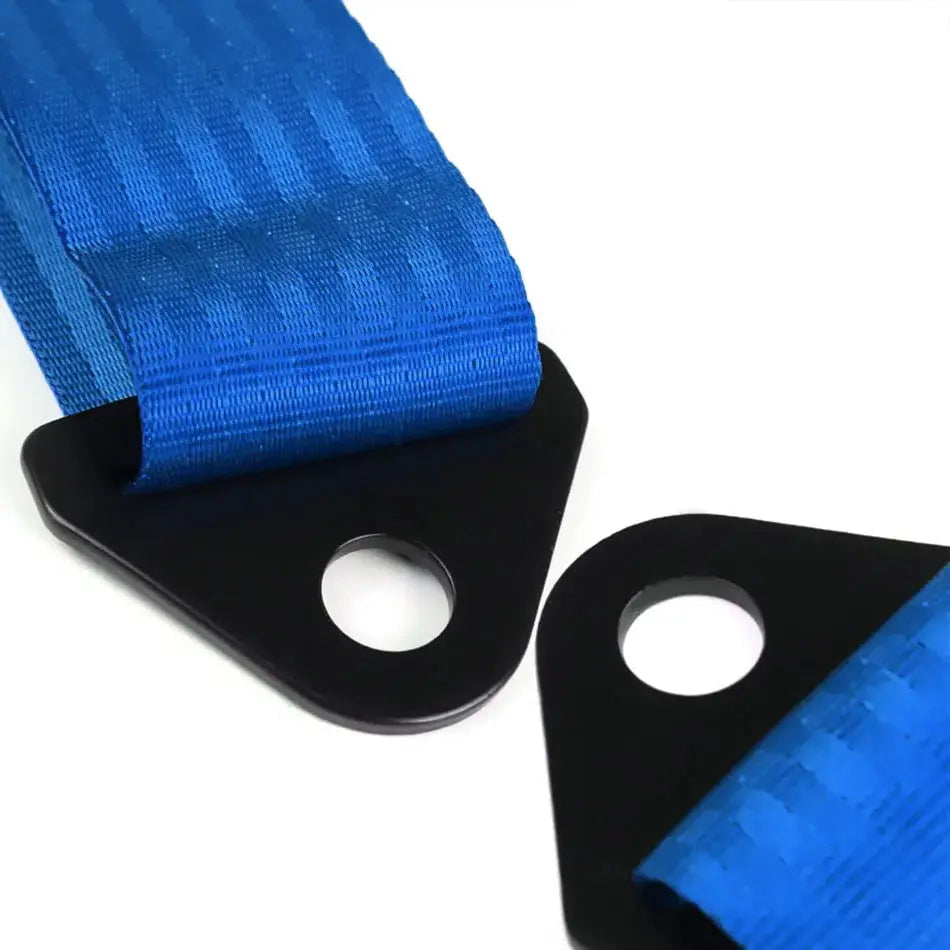 GUNMANSA 3 Inch Universal 4-Point Racing Seat Harness (Blue)