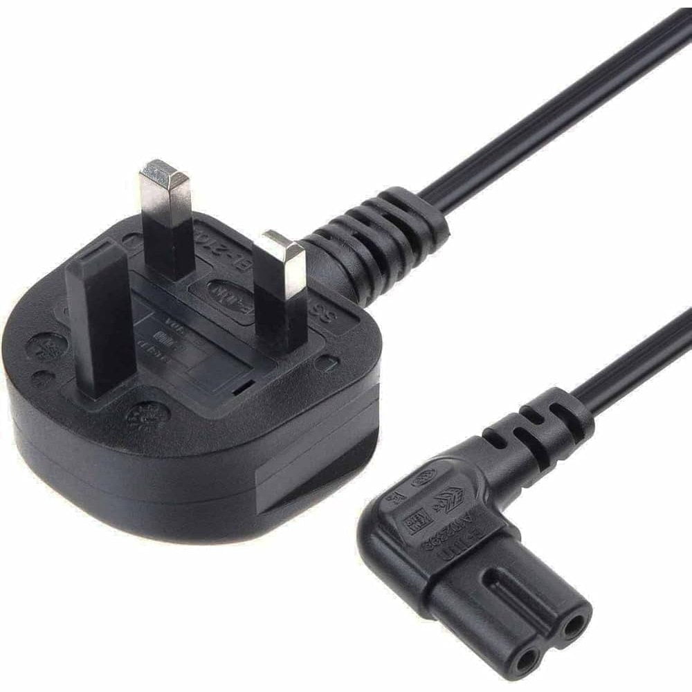 GUNMANSA 3 Pin UK – Figure 8 0.75mm² x 2 core Flat Black