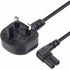 GUNMANSA 3 Pin UK – Figure 8 0.75mm² x 2 core Flat Black