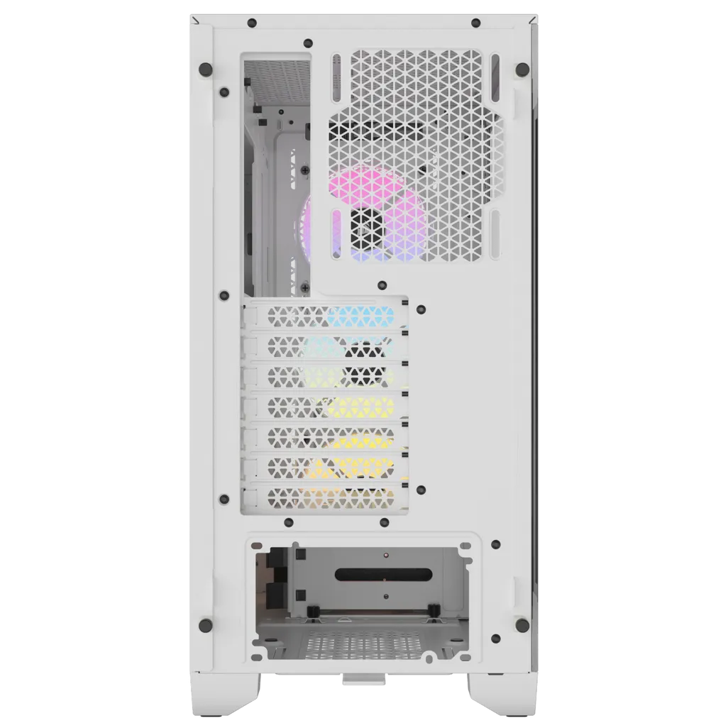 GUNMANSA 3000D RGB AIRFLOW White Mid-Tower PC Case; 2x 3.5'' |  2x 2.5'' Drive Bays; Up to 360mm Radiator compatible; 3x 120mm fan incl