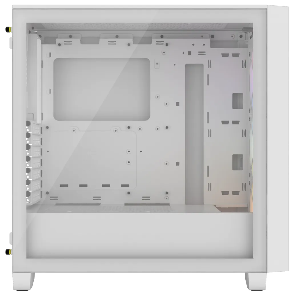 GUNMANSA 3000D RGB AIRFLOW White Mid-Tower PC Case; 2x 3.5'' |  2x 2.5'' Drive Bays; Up to 360mm Radiator compatible; 3x 120mm fan incl