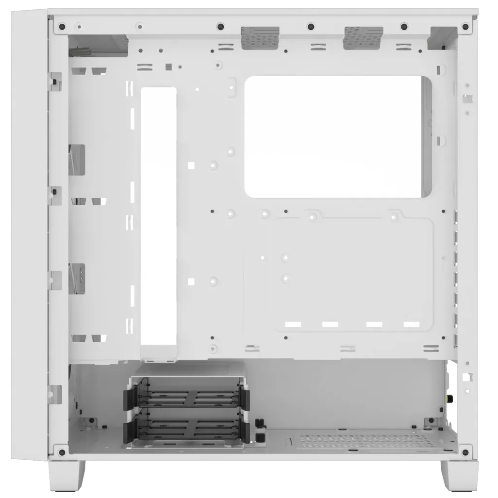 GUNMANSA 3000D RGB AIRFLOW White Mid-Tower PC Case; 2x 3.5'' |  2x 2.5'' Drive Bays; Up to 360mm Radiator compatible; 3x 120mm fan incl