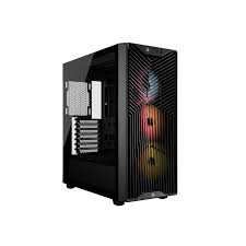 GUNMANSA 3200D RS ARGB Mid-Tower PC Case; 3x RS120 ARGB fans incl - Black.