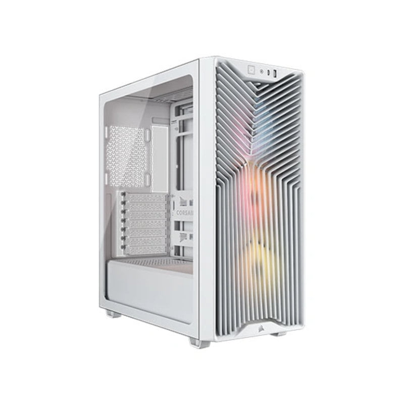 GUNMANSA 3200D RS ARGB Mid-Tower PC Case; 3x RS120 ARGB fans incl - White.