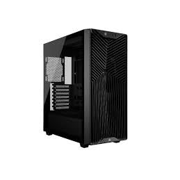 GUNMANSA 3200D RS Mid-Tower PC Case; 3x RS120 fans incl - Black.
