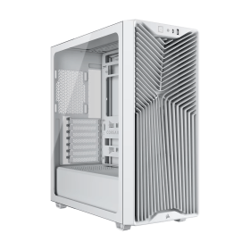 GUNMANSA 3200D RS Mid-Tower PC Case; 3x RS120 fans incl - White.
