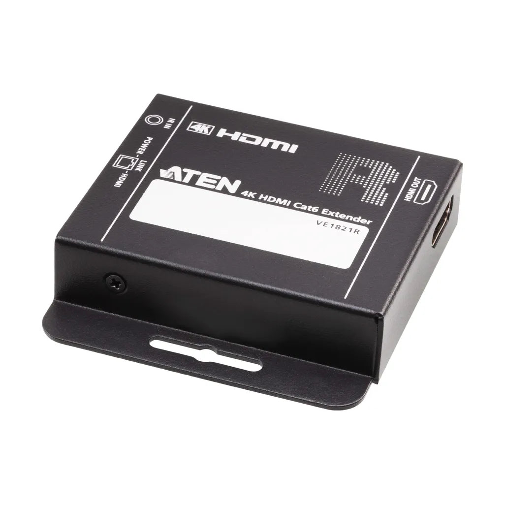 GUNMANSA 4-Port 4K HDMI Cat 6 Splitter with Receivers - 1 splitter and 4 receivers