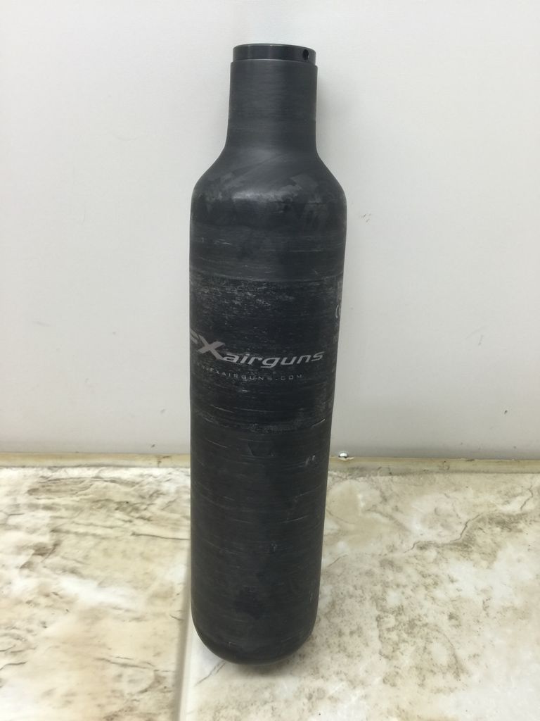 GUNMANSA 480CC CARBON FIBER BOTTLE FOR FX AIRGUNS – 250 BAR