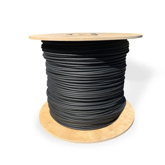 GUNMANSA 4mm Solar Cable BLACK 500M Drum SOL-Cable 500M-4-B