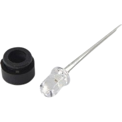 GUNMANSA 5mm Hi-Bright Blue LED + Grommet – Panel Mount Indicator Light