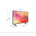 GUNMANSA 65" CRYSTAL UHD SERIES 8 SMART TV  4K UHD 3840x2160  MOTION XCELERATOR  DYNAMIC CRYSTAL COLOR  CRYSTAL PROCESSOR 4K  HDR  TIZEN OS  CONNECTSHARE MOVIE  HDMI X 3  USB X 1