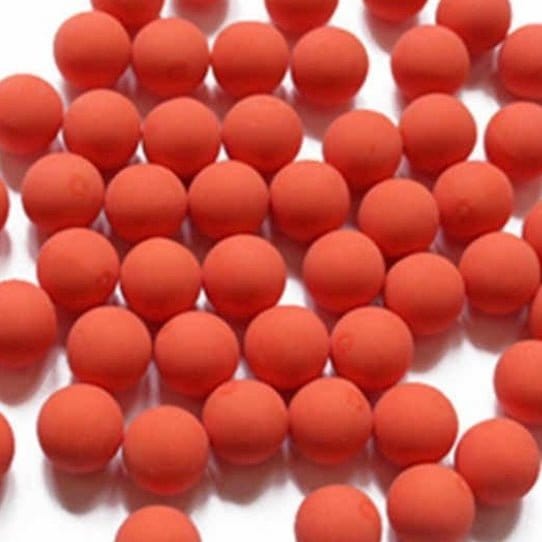 GUNMANSA .68 RUBBER BALLS ORANGE - 130s Ammo