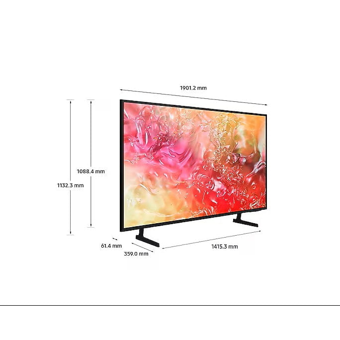 GUNMANSA 70" CRYSTAL UHD SERIES 8 SMART TV  4K UHD 3840x2160  MOTION XCELERATOR  DYNAMIC CRYSTAL COLOR  CRYSTAL PROCESSOR 4K  HDR  TIZEN OS  CONNECTSHARE MOVIE  HDMI X 3  USB X 1